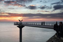 백수해안도로 노을전망대