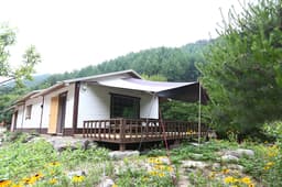 용골송어와캠핑