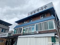 신천일막국수