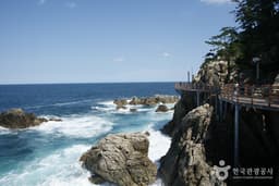바람 솔솔 부는 용굴촛대바위길따라 삼척의 깨끗함에 물들다!