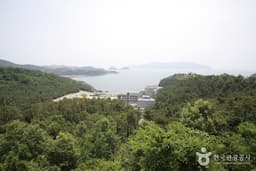 남해바다 바라보며 즐기는 캠핑여행