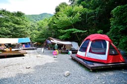 국립운장산자연휴양림 야영장