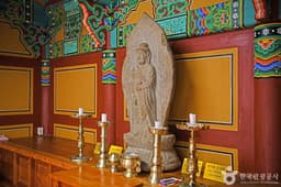 서곡정사석조약사여래입상