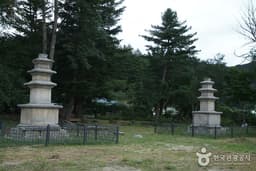 봉화 서동리 동ㆍ서 삼층석탑