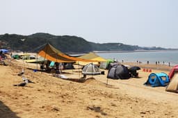 십리포해수욕장야영장