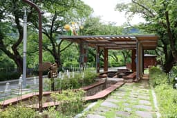 수안보온천 족욕길