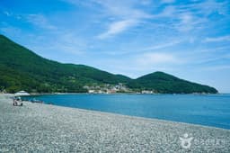 학동 흑진주 몽돌해변