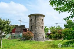 함평 구 학다리역 급수탑