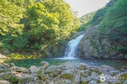 기백산 용추계곡과 용추폭포