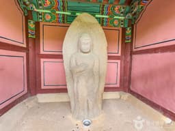 청도 합천리 석조아미타여래입상