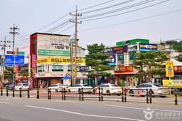 괴산 올갱이국 거리