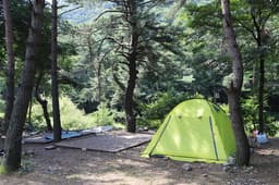 미시령계곡캠핑장