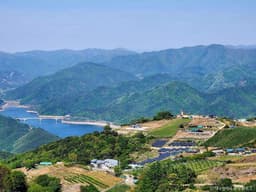 군위 화산산성 전망대