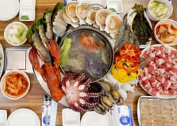 대천키조개삼합