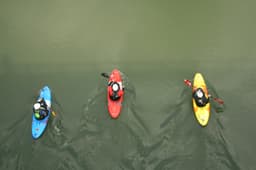 엄천강 카누카약