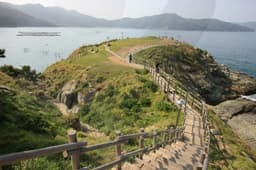 바다 위와 바다 속을 달리다.