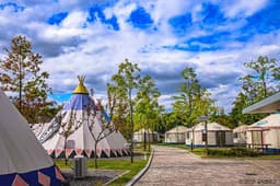 한탄강관광지 세계캠핑체험장