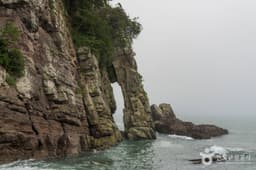 남일대 코끼리 바위