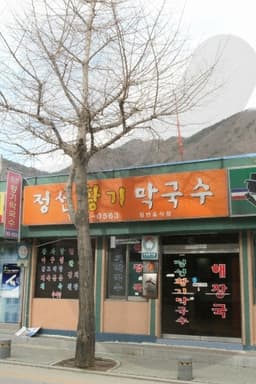 정선황기막국수